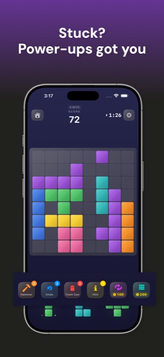 Score and stats overview